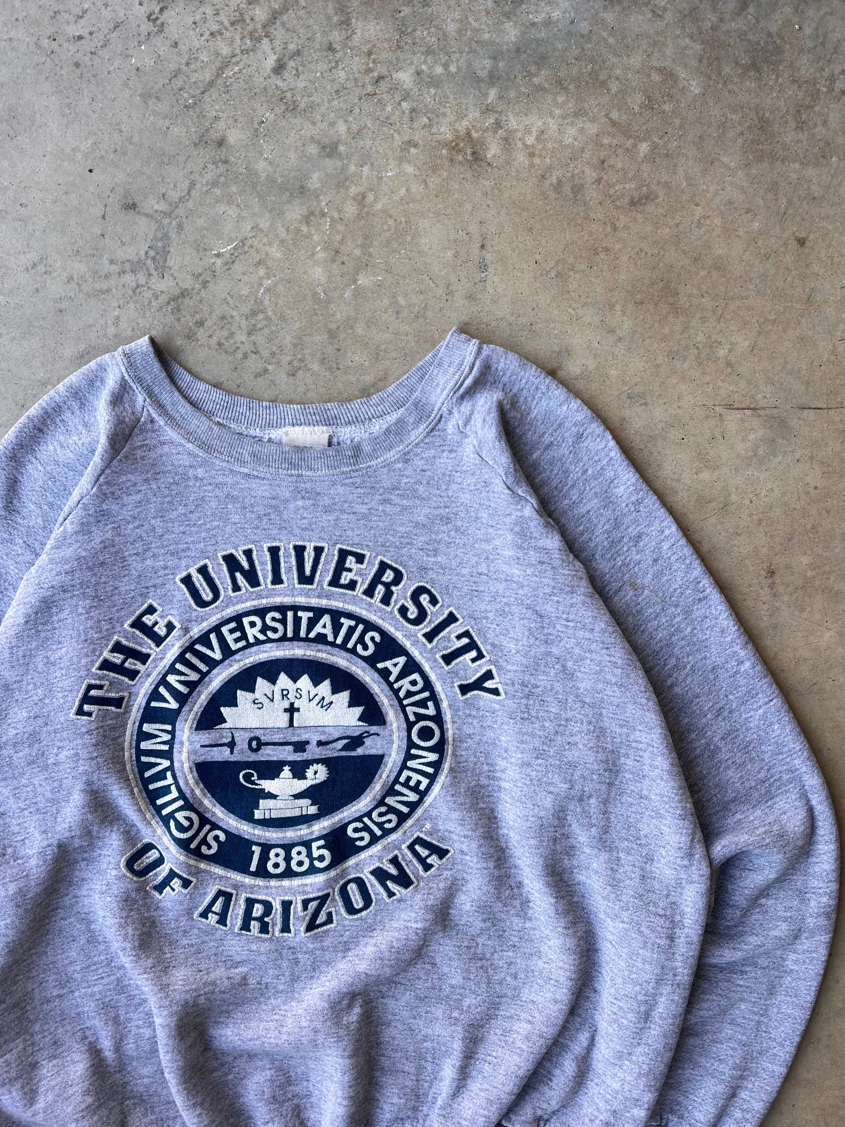 Vintage 1980s Arizona University Raglan Sweatshirt - (XL)