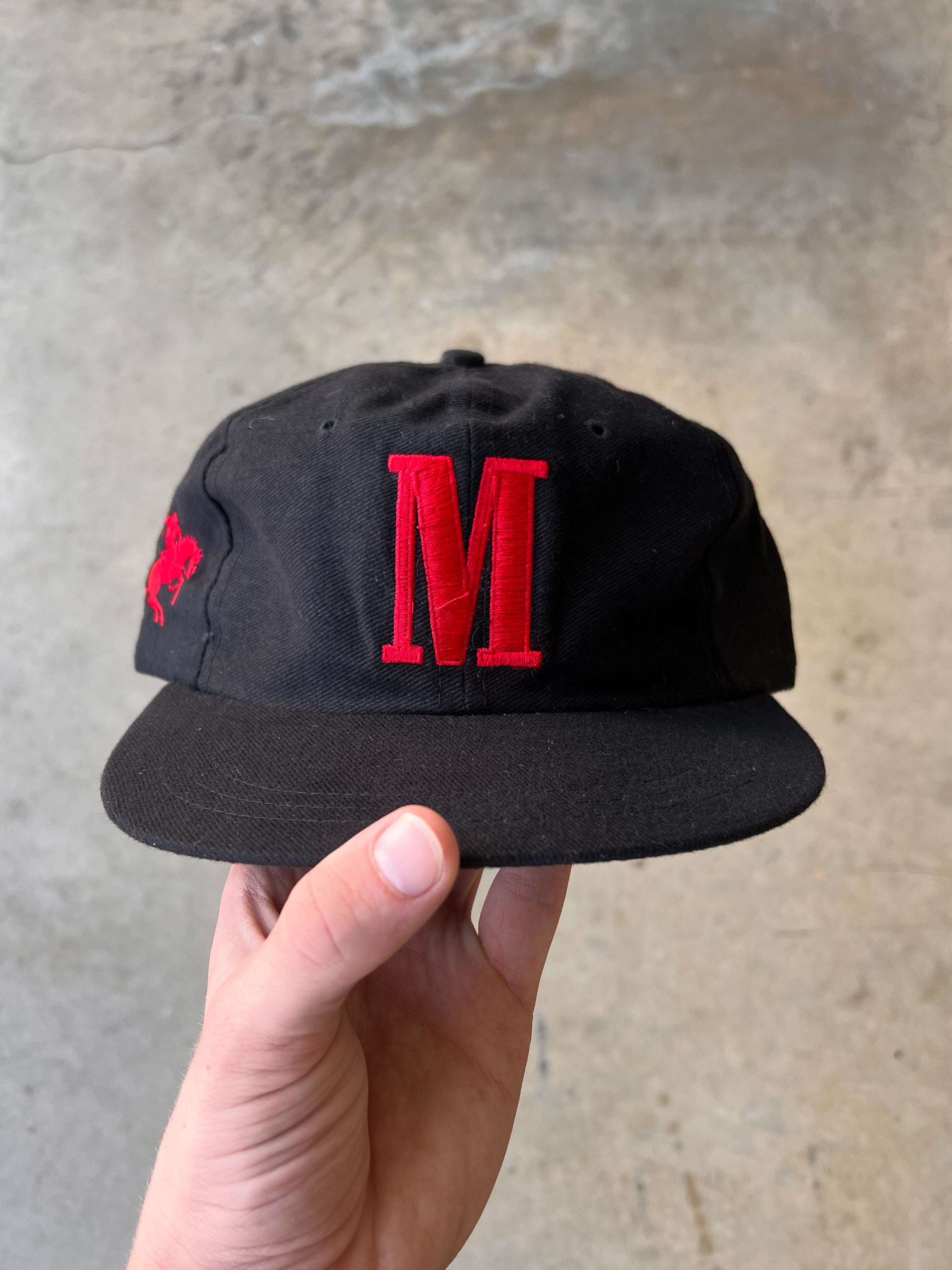 Vintage Marlboro Black Hat - (OS)