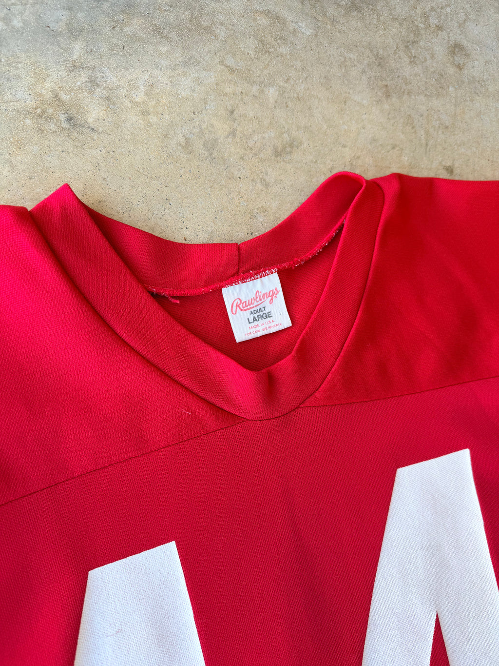 Vintage 1980s Red #14 Jersey - (L)