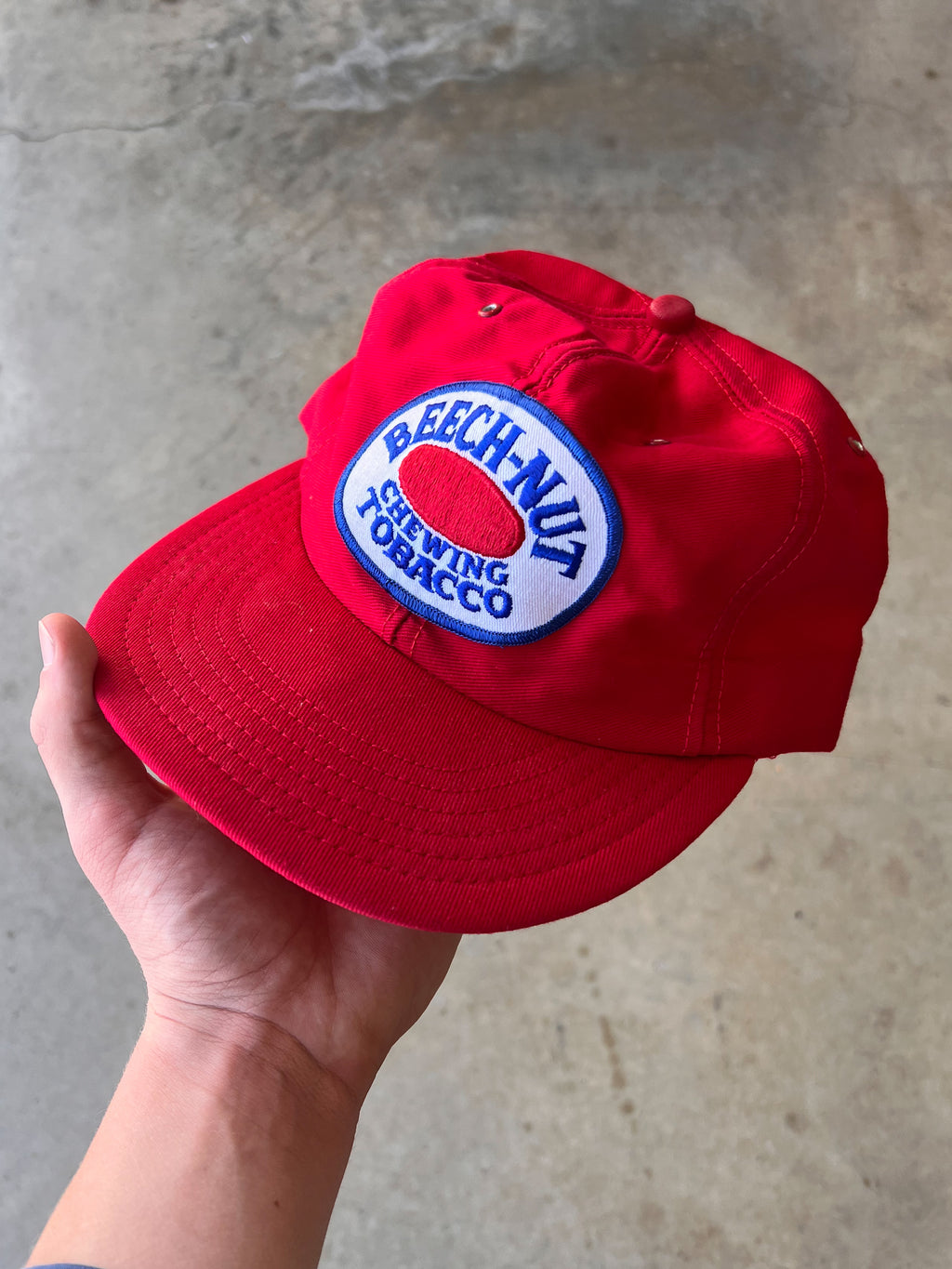 Vintage 1980s Beech Nut Tobacco Hat - (OS)