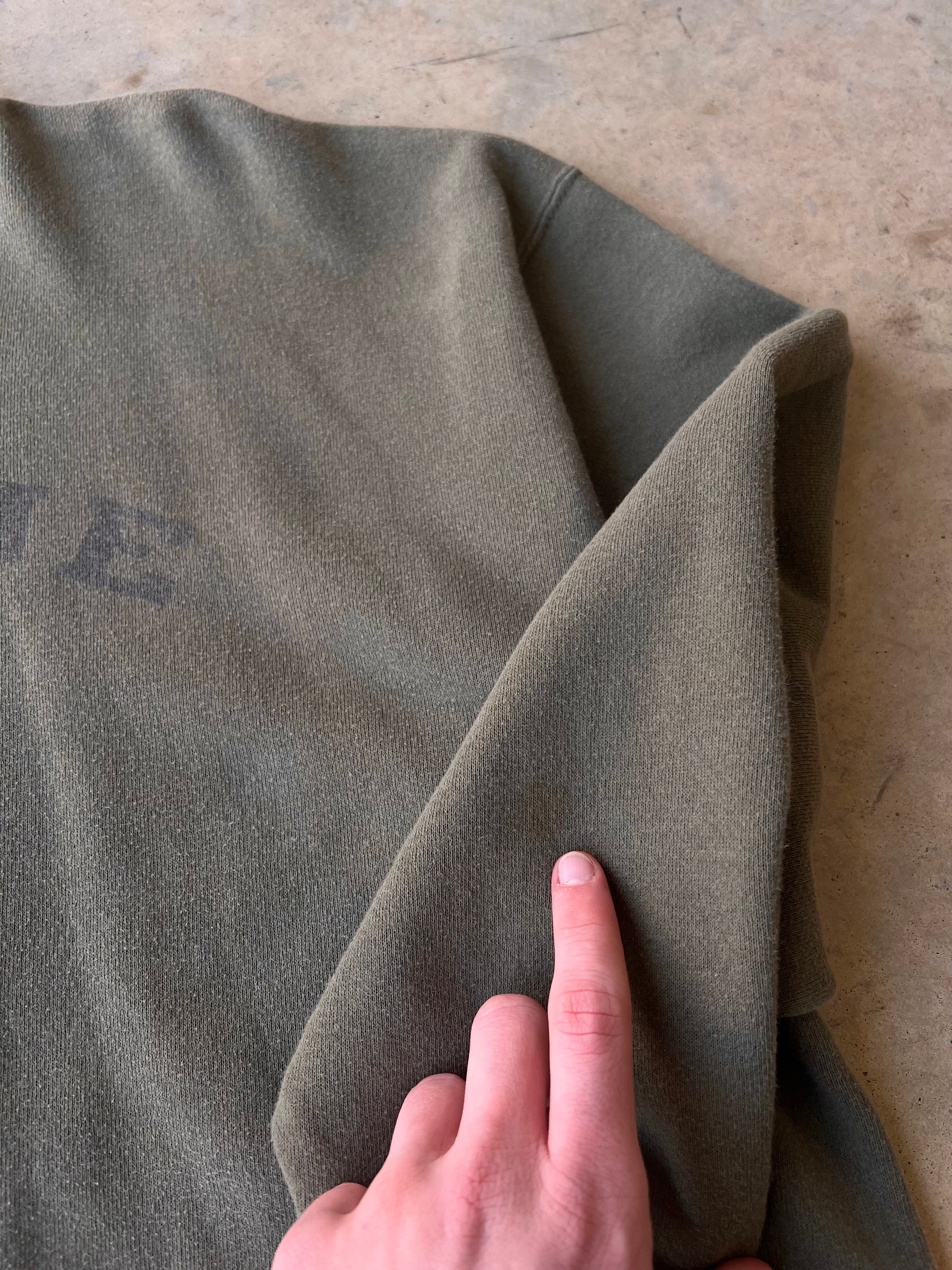 Vintage 1990s Purdue Forest Green Sweatshirt - (XL)