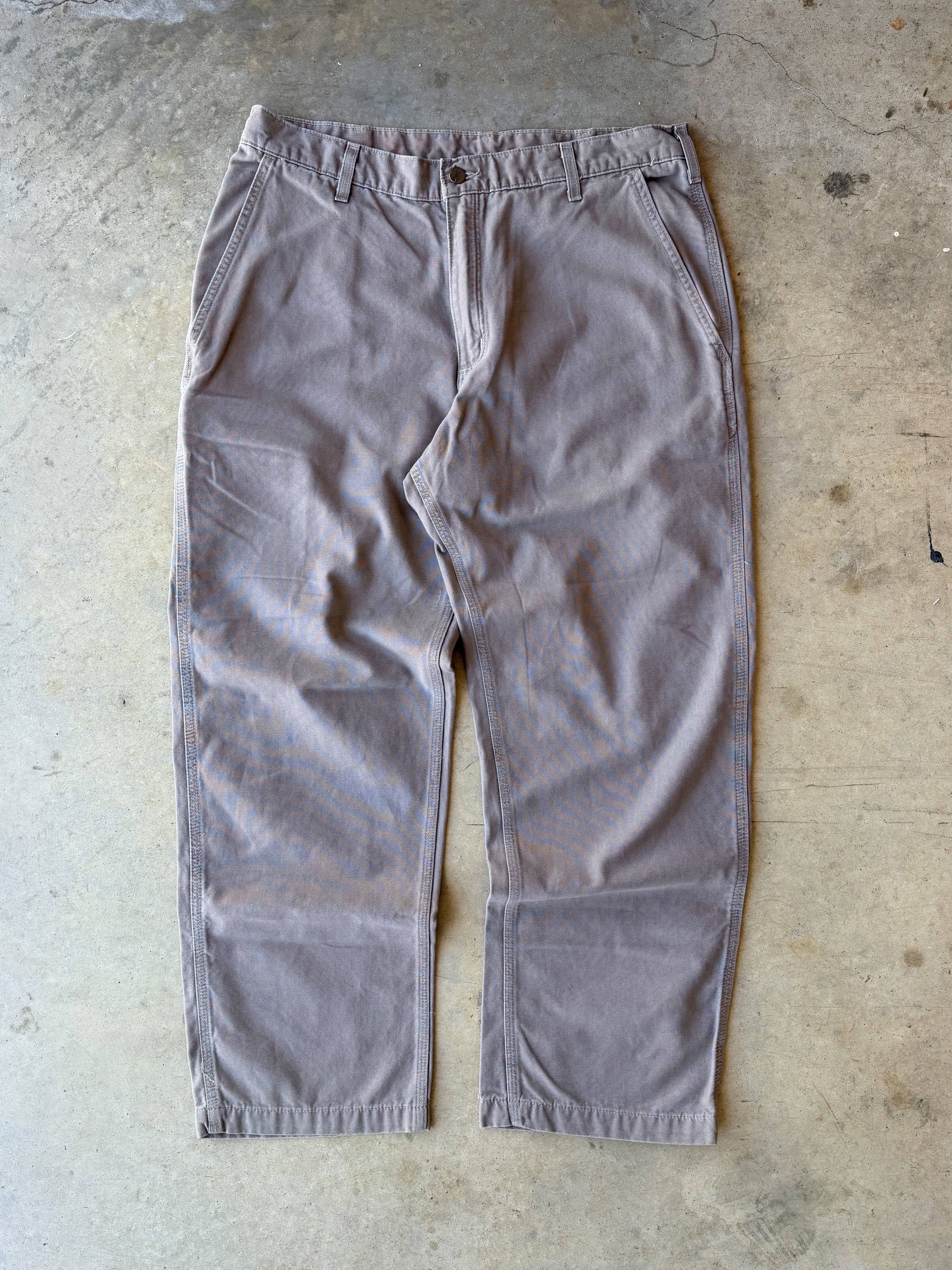 Vintage 2000s Carhartt Tan Baggy Pants - (36)