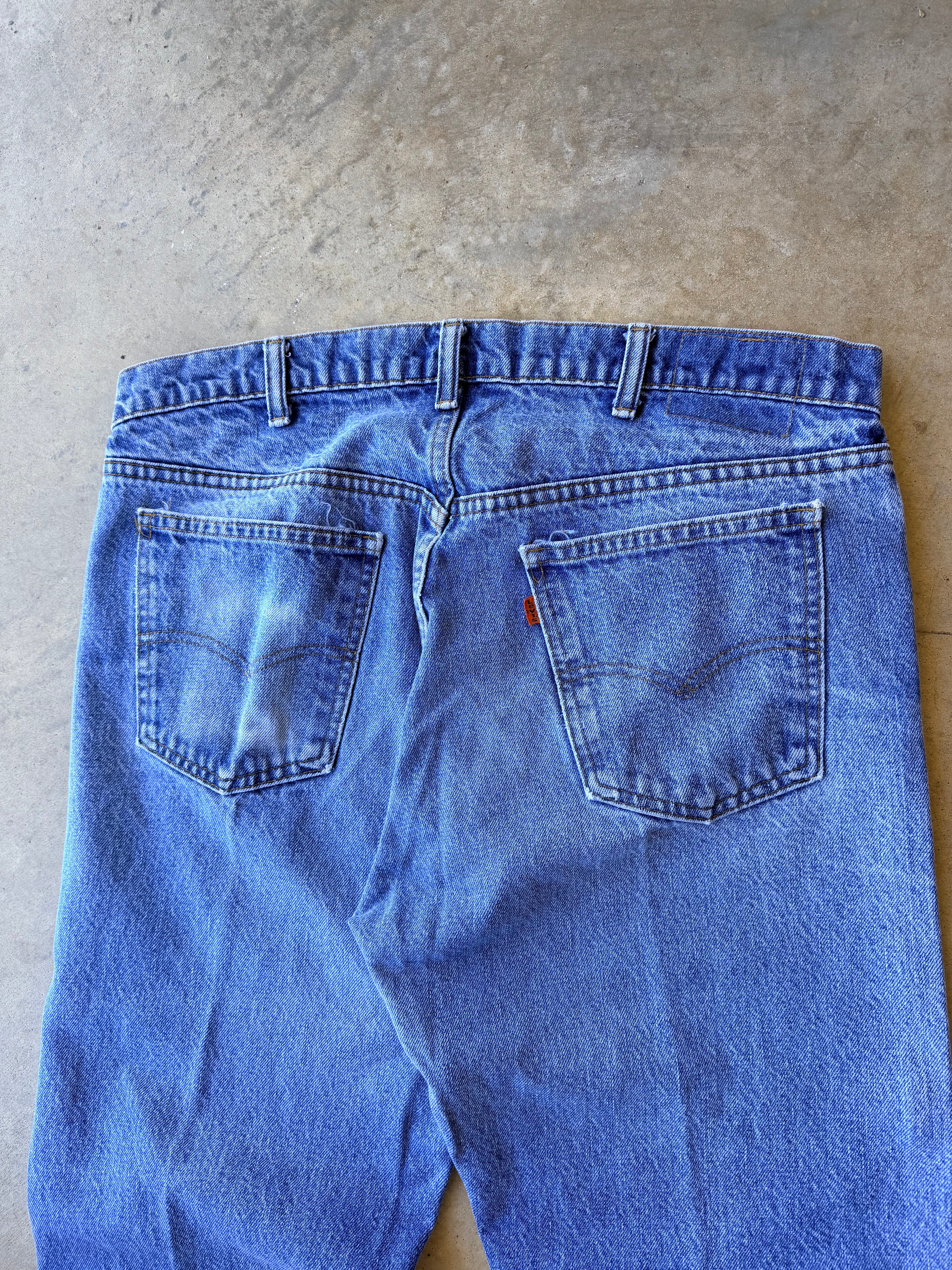 Vintage 1970s Levi’s Orange Tab Jeans - (36)