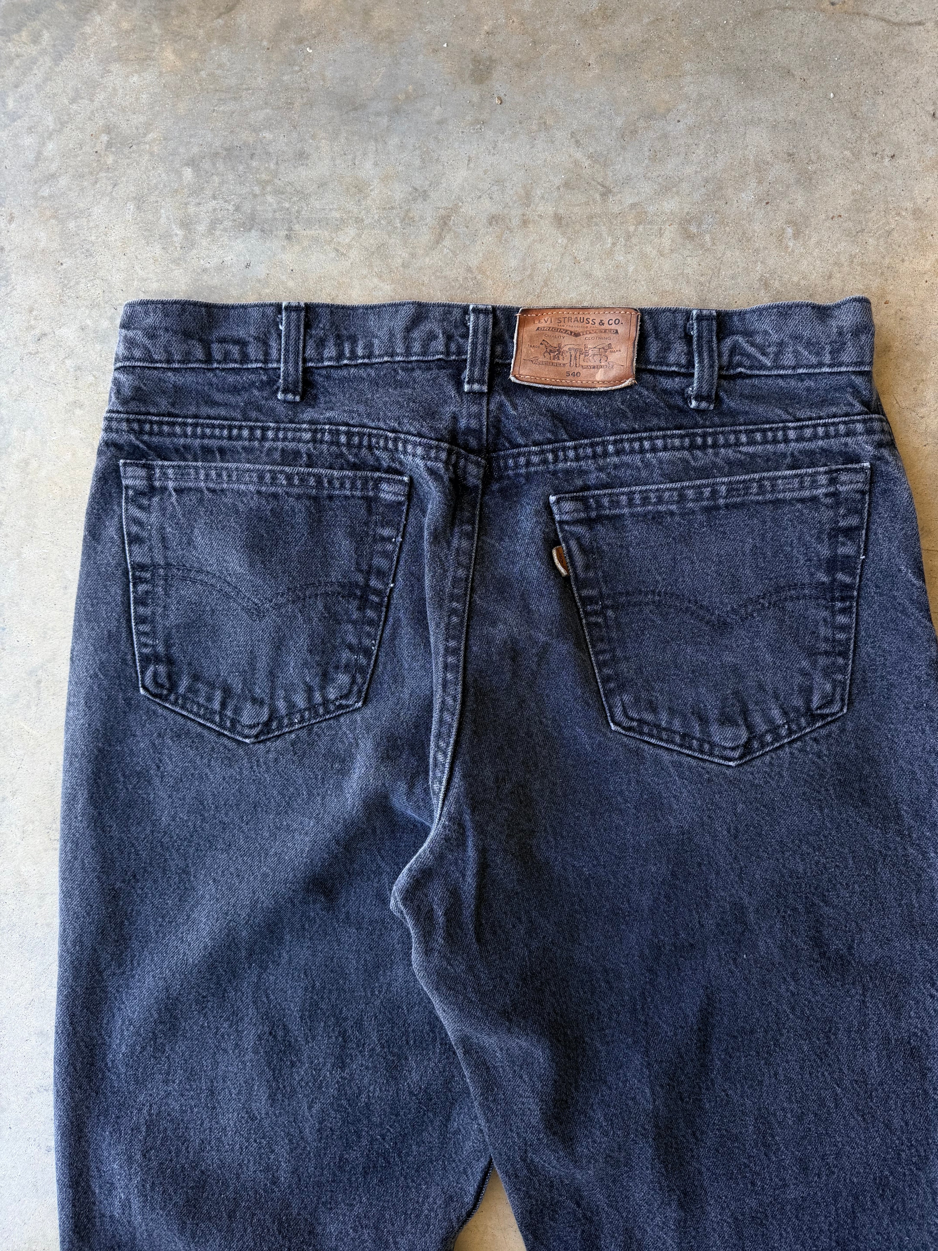 Vintage 1990s Black Levi’s 540 Jeans - (36)