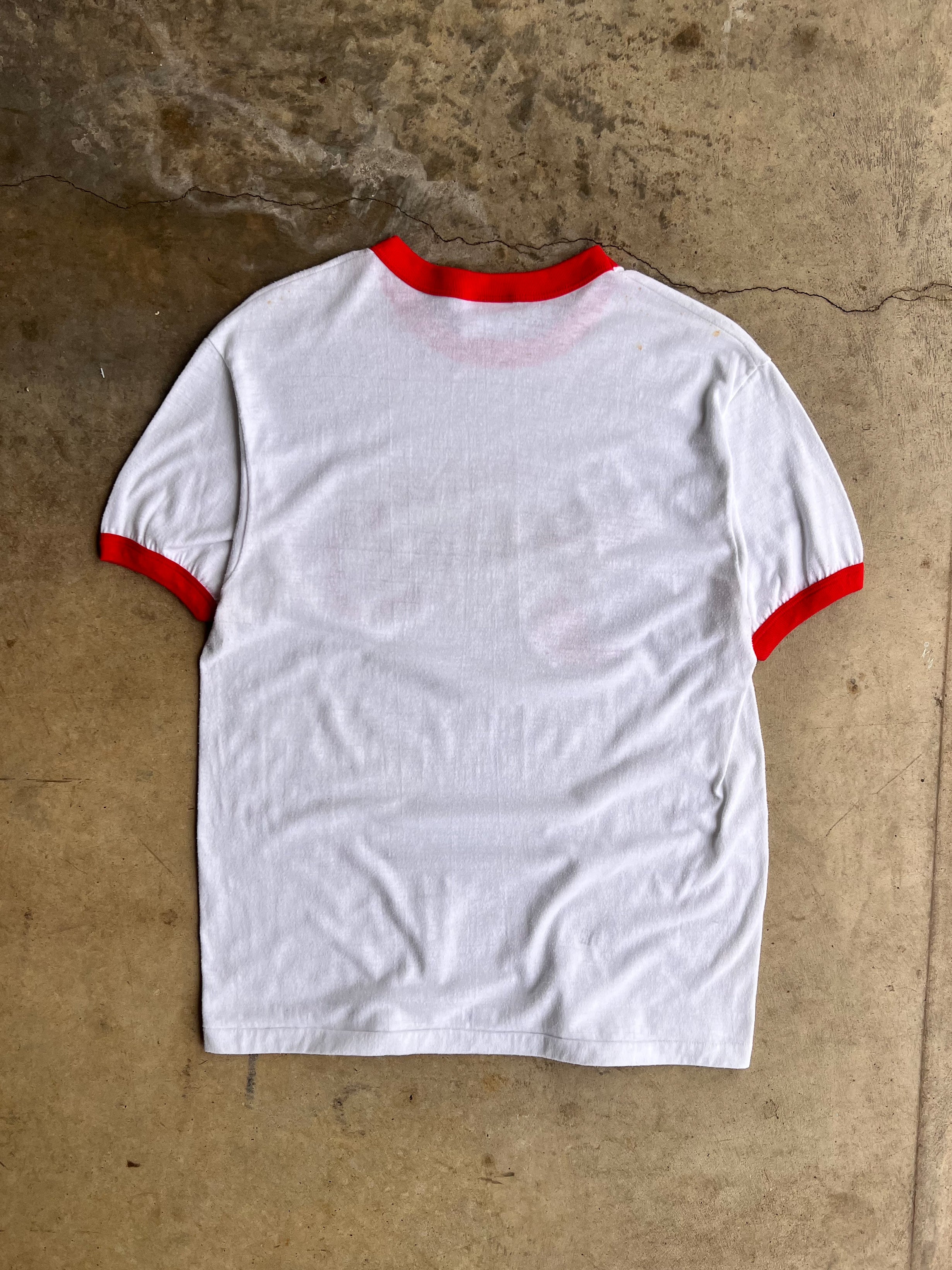 Vintage 1980s St. Louis Cardinals Ringer T-Shirt - (L)