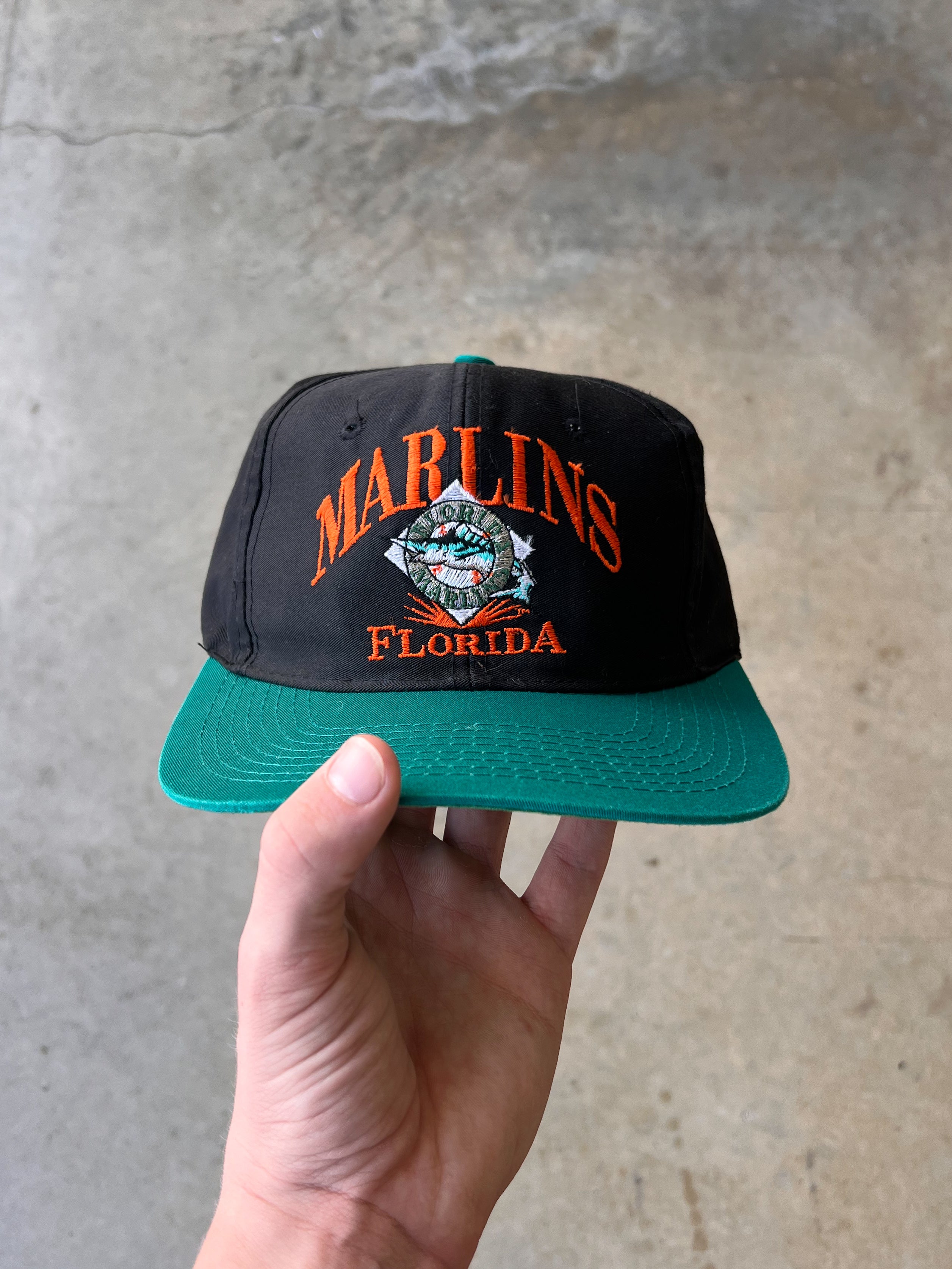 Vintage 1990s Florida Marlins Hat - (OS)