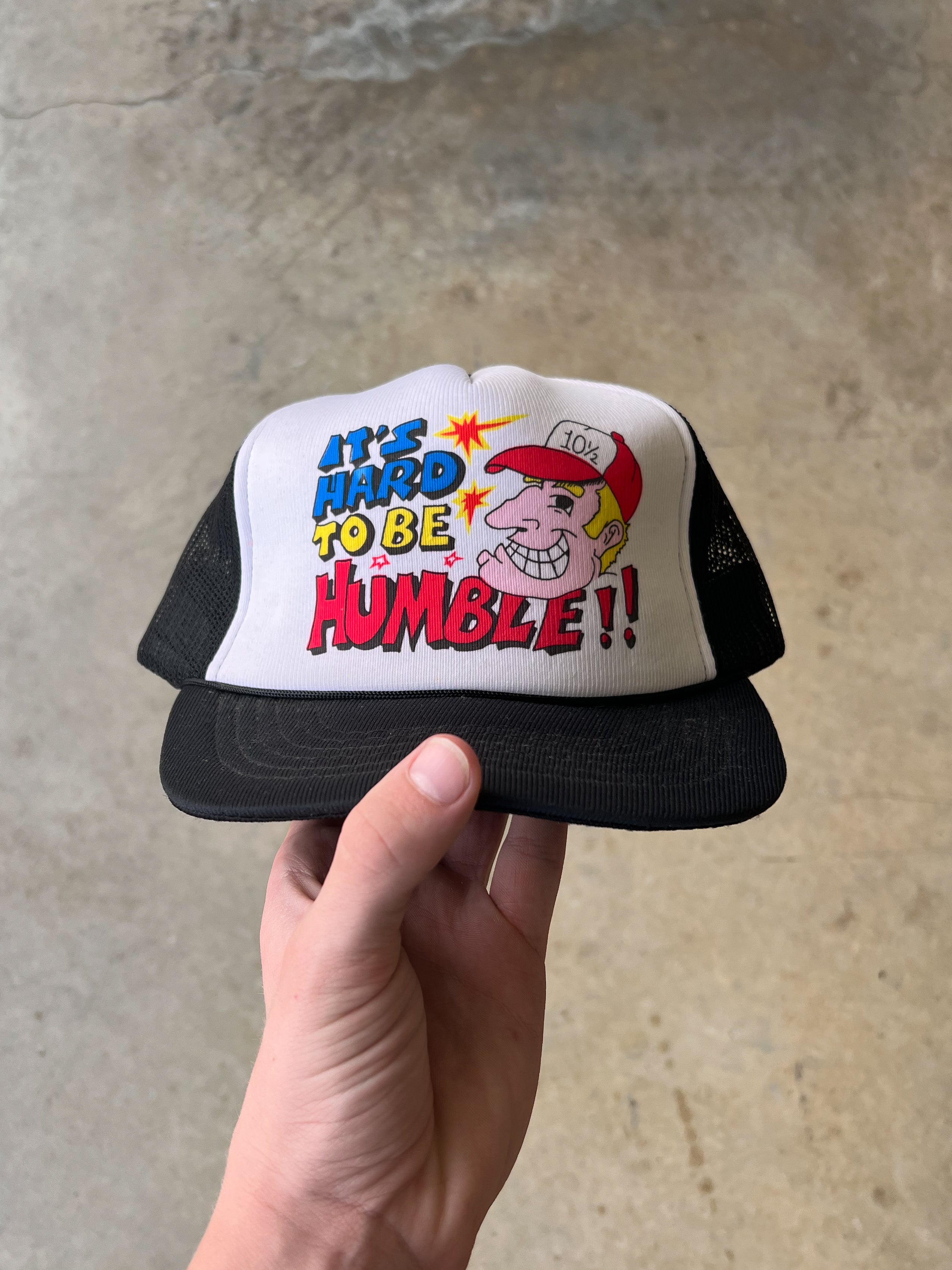 Vintage 1980s Funny Trucker Hat - (OS)