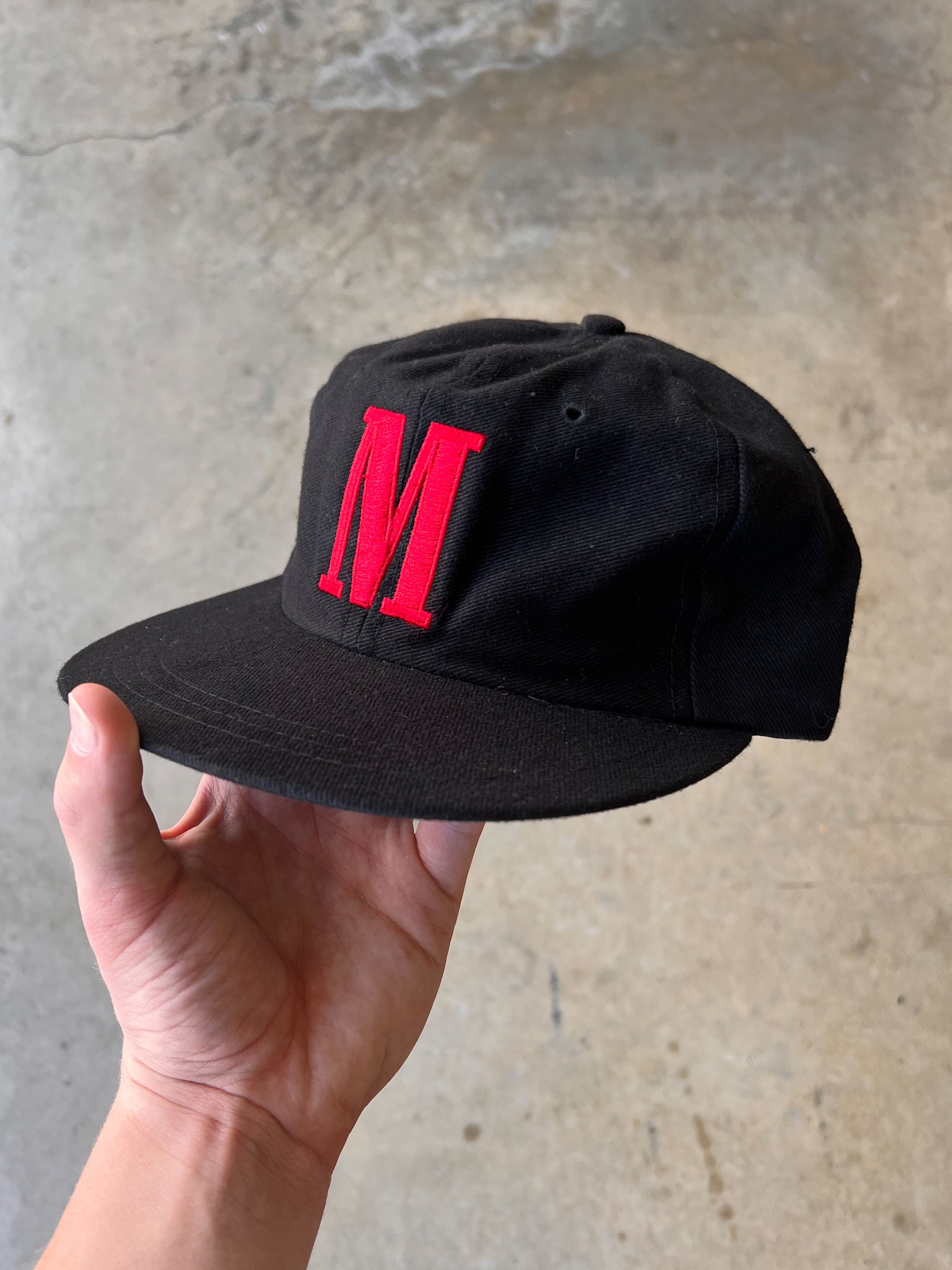 Vintage Marlboro Black Hat - (OS)