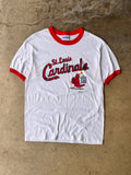 Vintage 1980s St. Louis Cardinals Ringer T-Shirt - (L)
