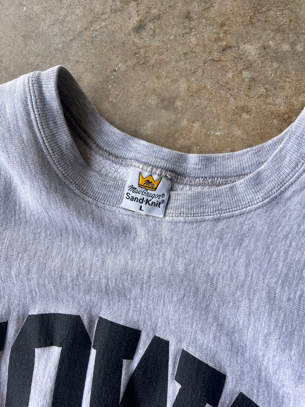 Vintage 1980s Iowa Reverse Weave - (L)