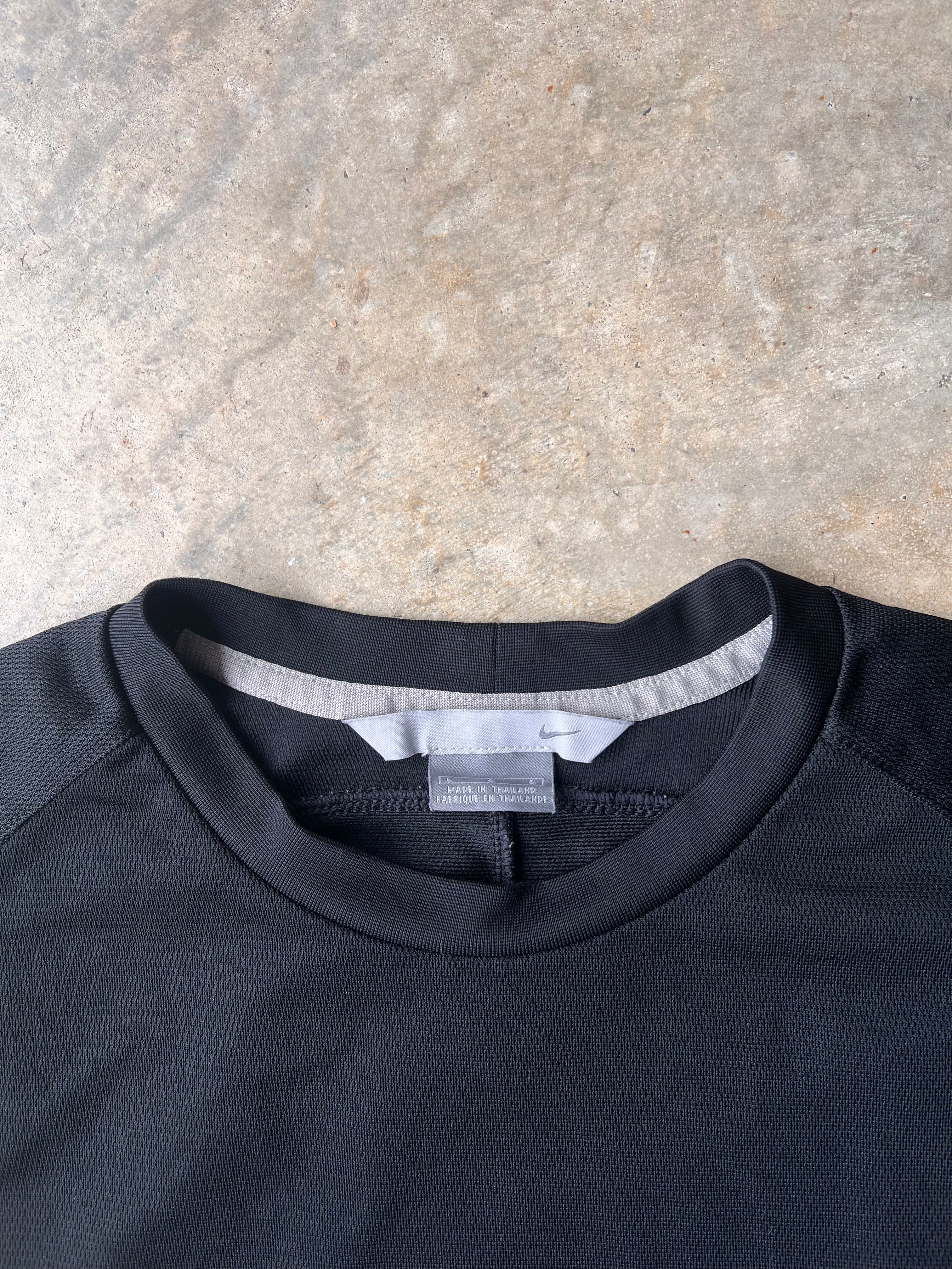 Vintage 00s Black Nike Long Sleeve - (L)