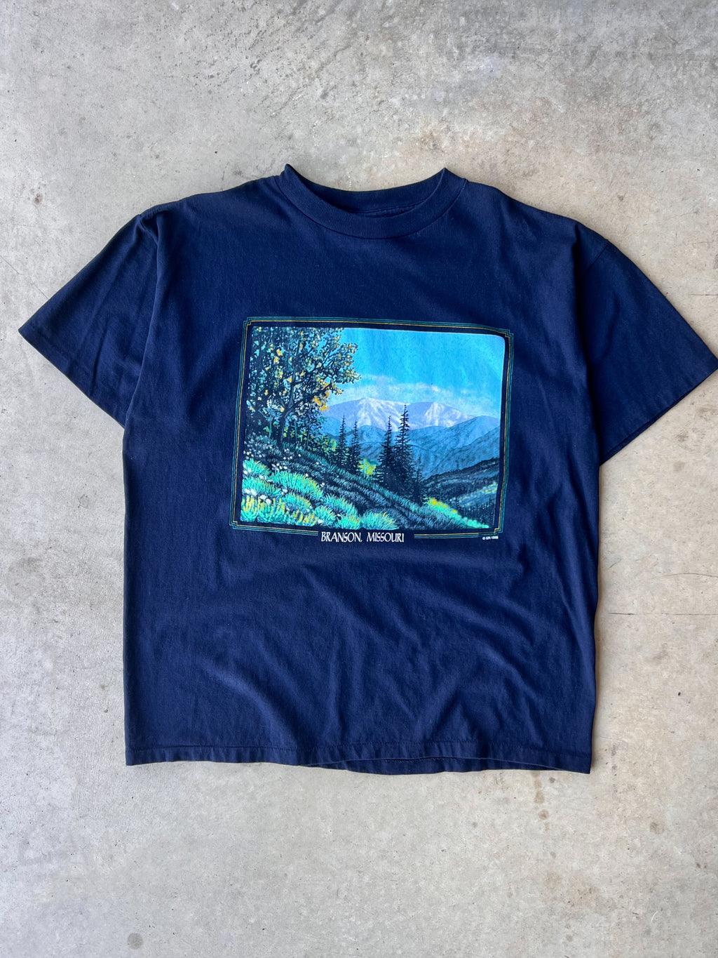 Vintage 1998 Branson Graphic T-Shirt - (XL)
