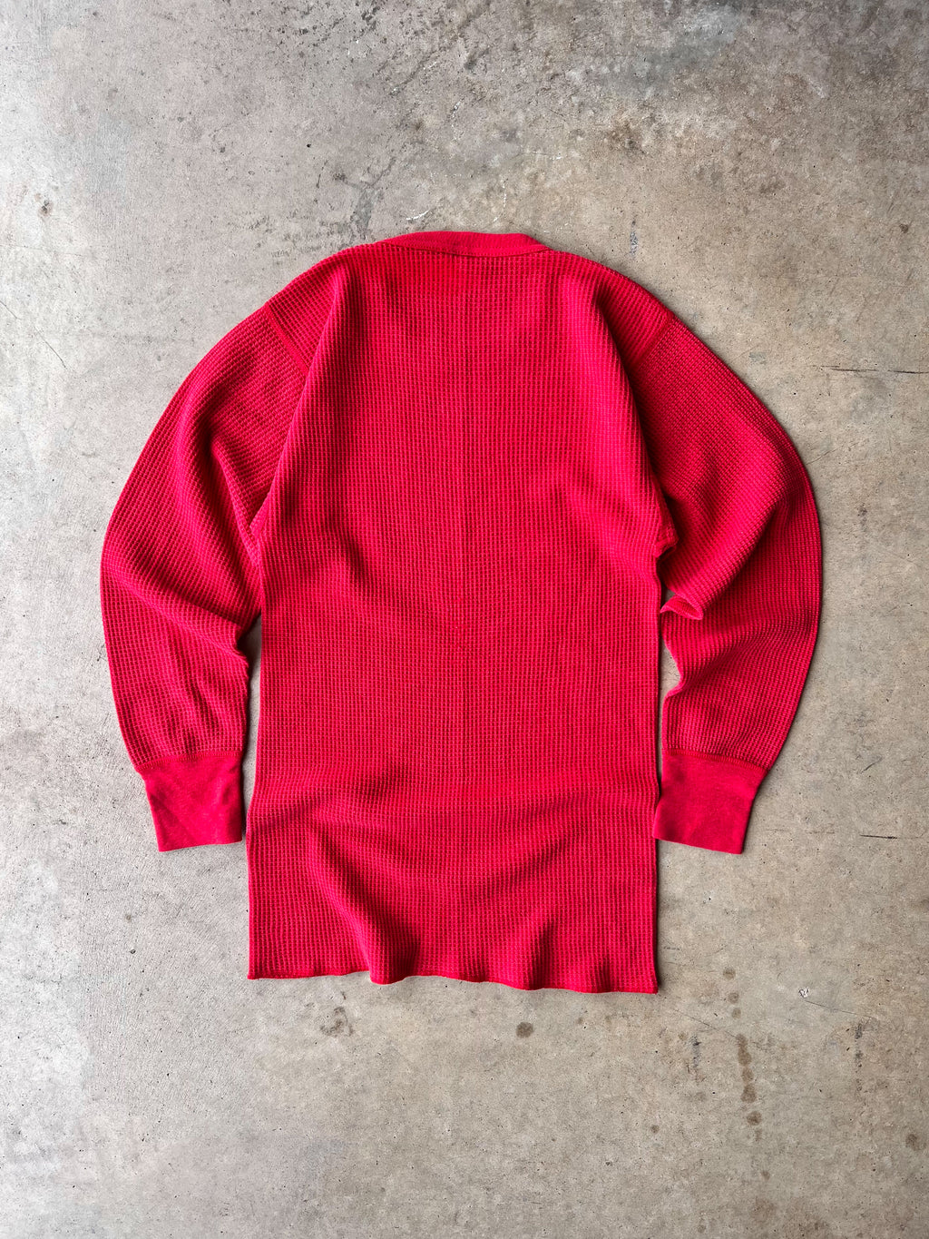 Vintage 1980s Red Thermal - (M)