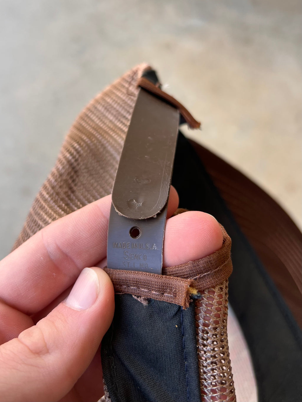 Vintage 1980s Funny Graphic Trucker Hat - (OS)