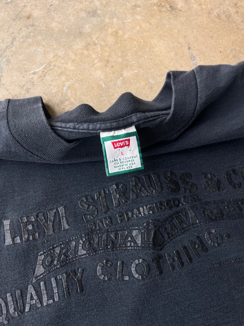 Vintage 1990s Levi’s Faded Long Sleeve Shirt - (L)