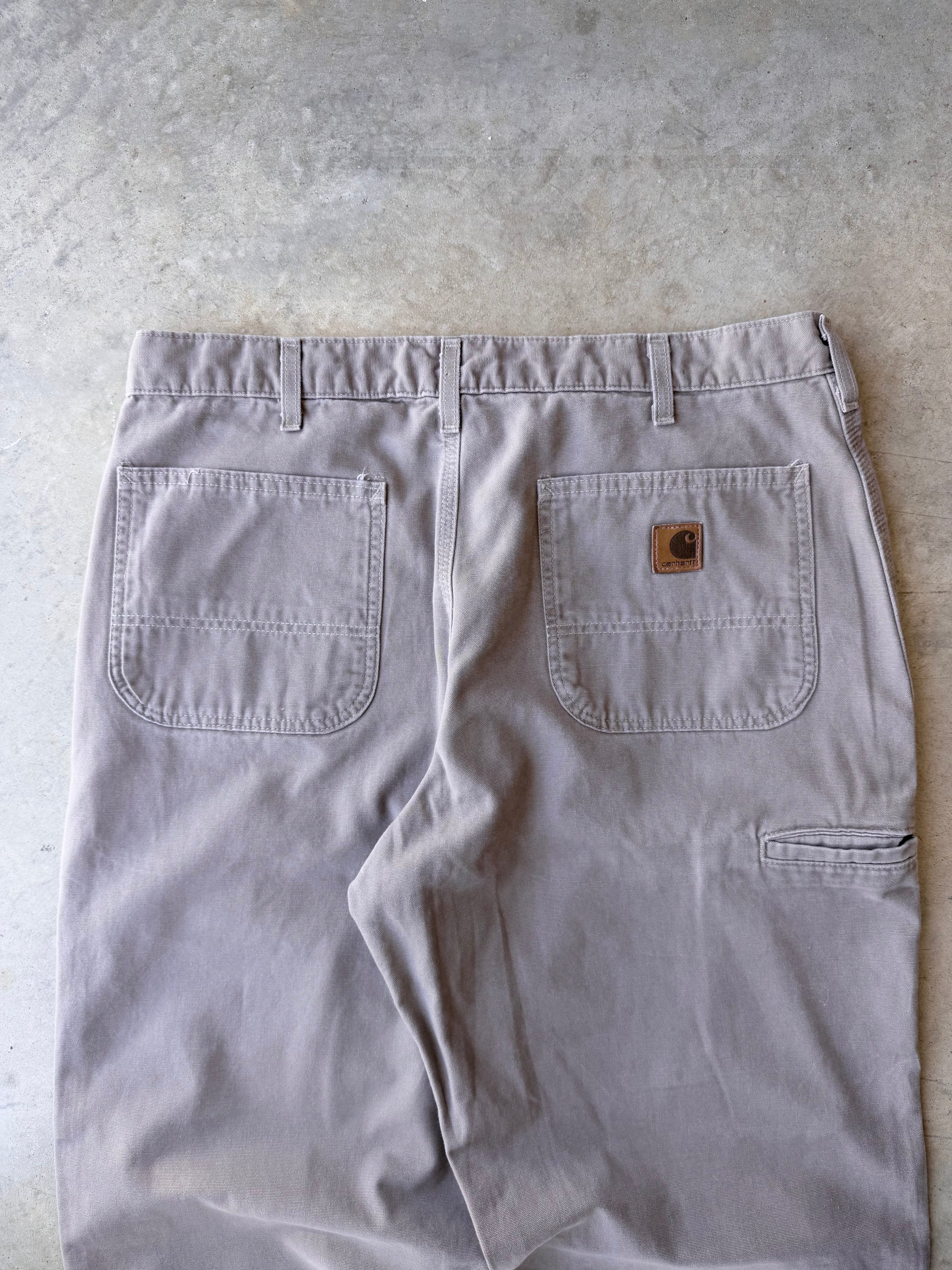 Vintage 2000s Carhartt Tan Baggy Pants - (36)