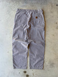 Vintage 2000s Carhartt Tan Baggy Pants - (36)