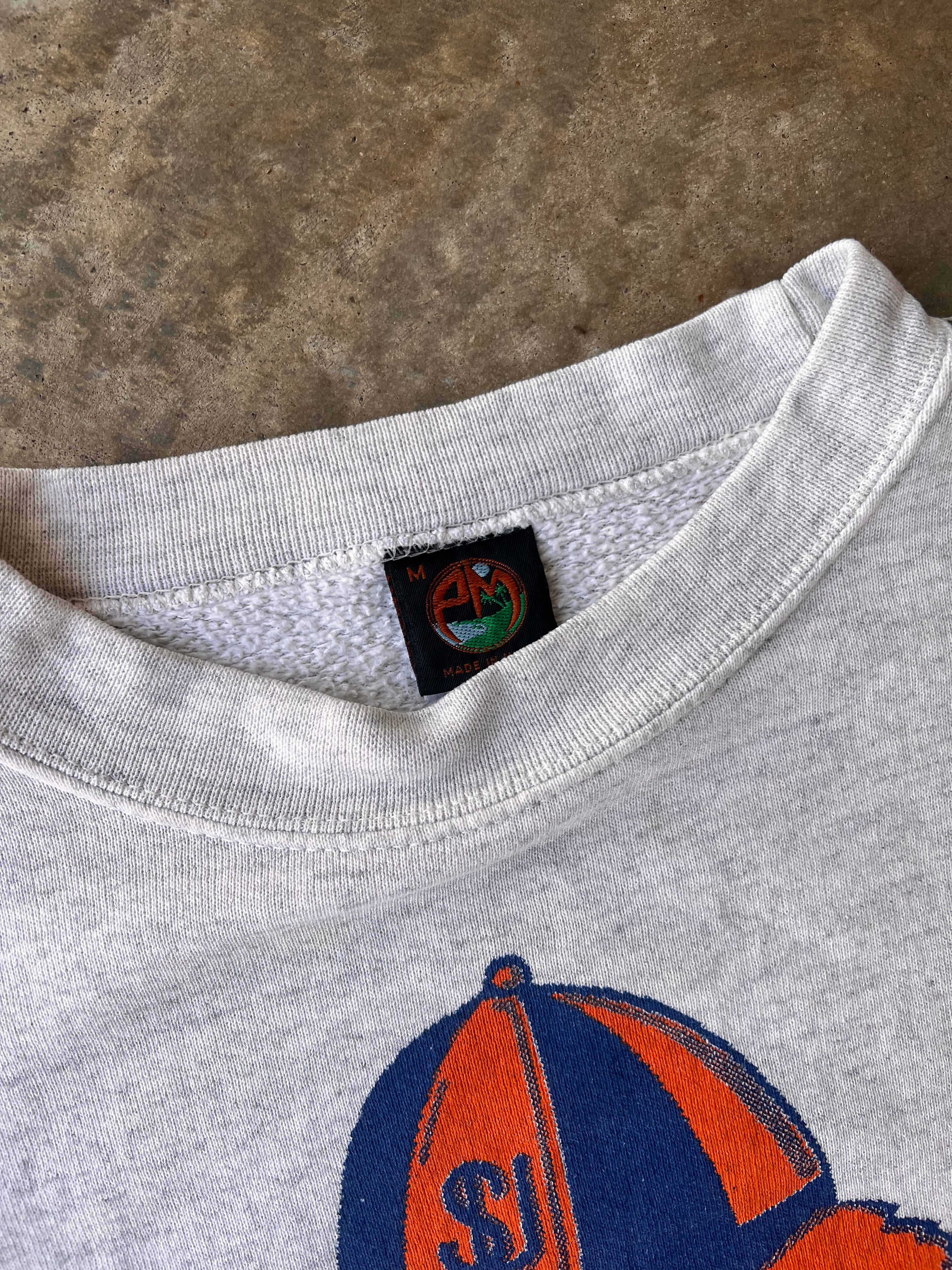 Vintage 1990s Syracuse Orangeman Chopped Sweatshirt - (M)