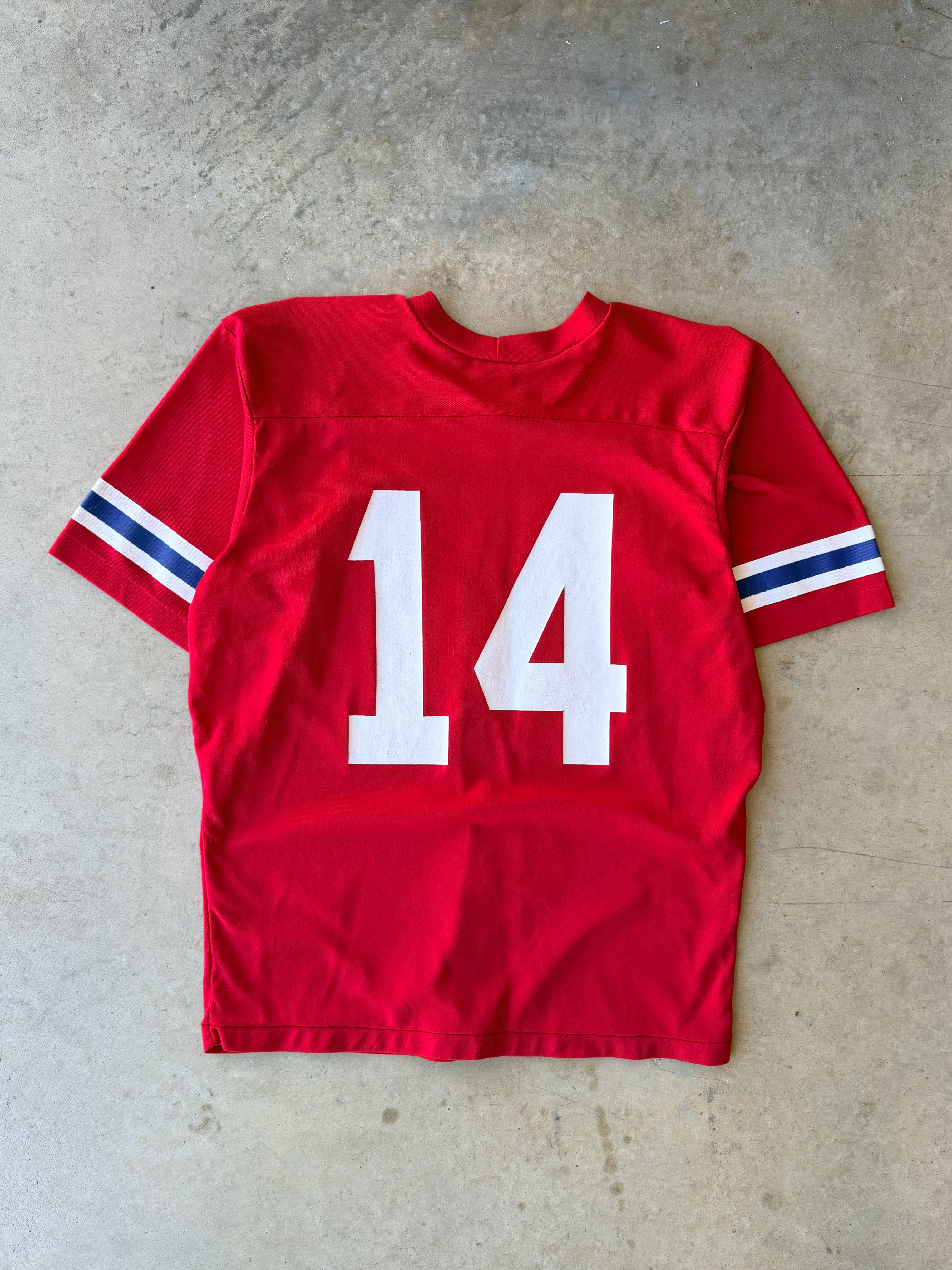 Vintage 1980s Red #14 Jersey - (L)