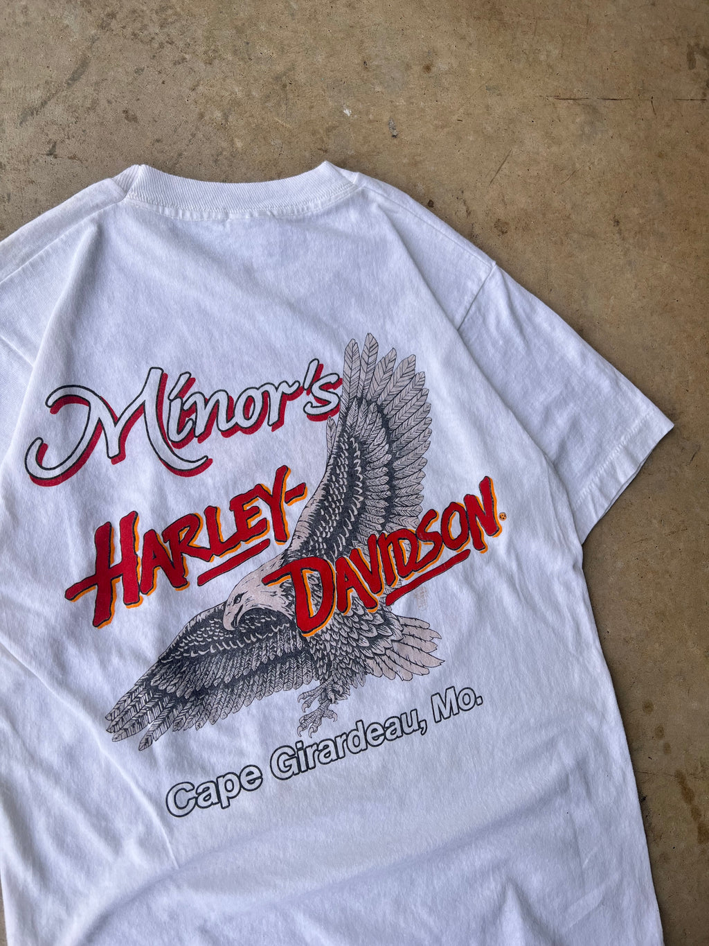 Vintage 1988 Harley Davidson Graphic T-Shirt - (L)