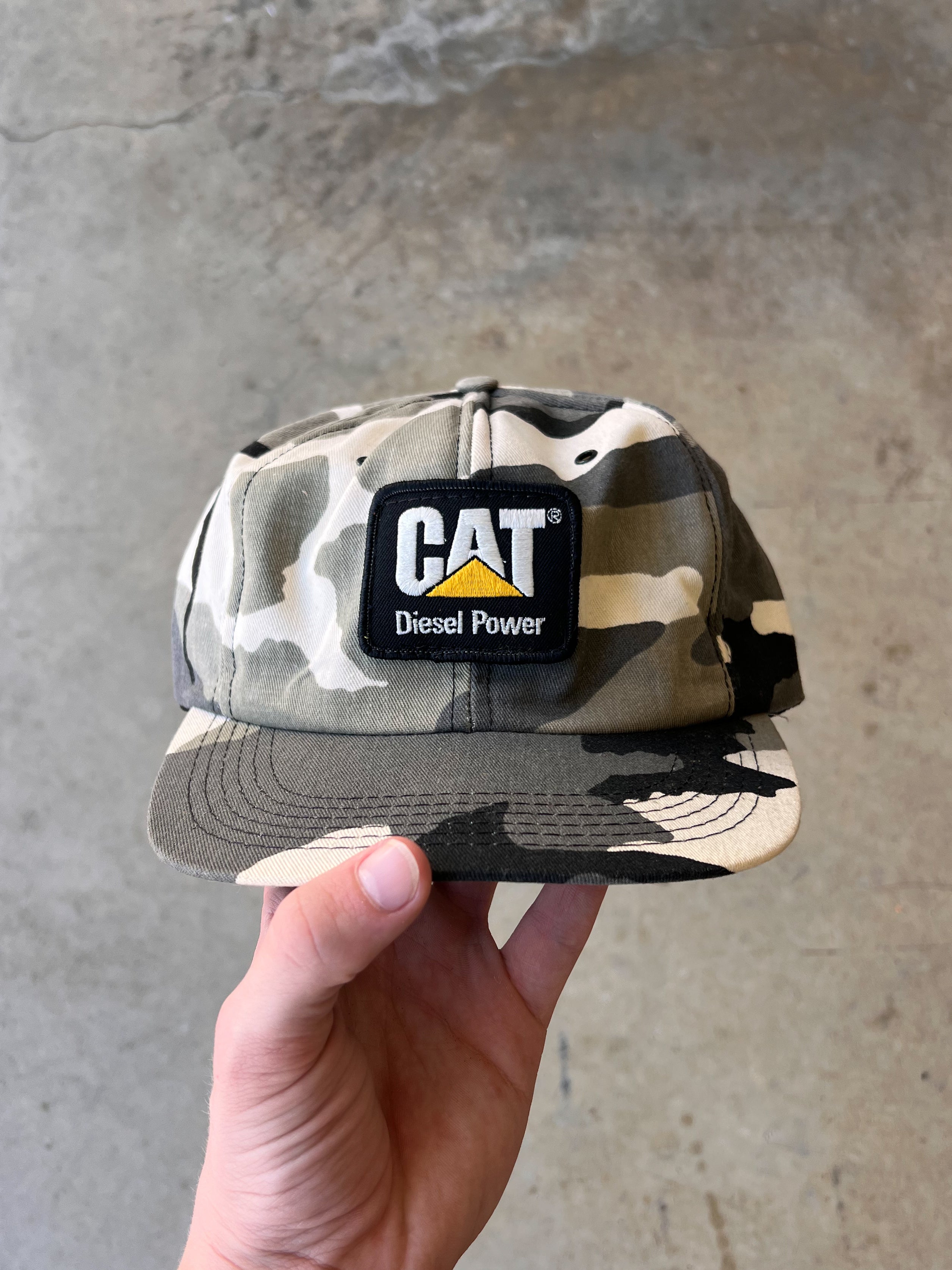 Vintage 1980s Caterpillar Trucker Hat - (OS)