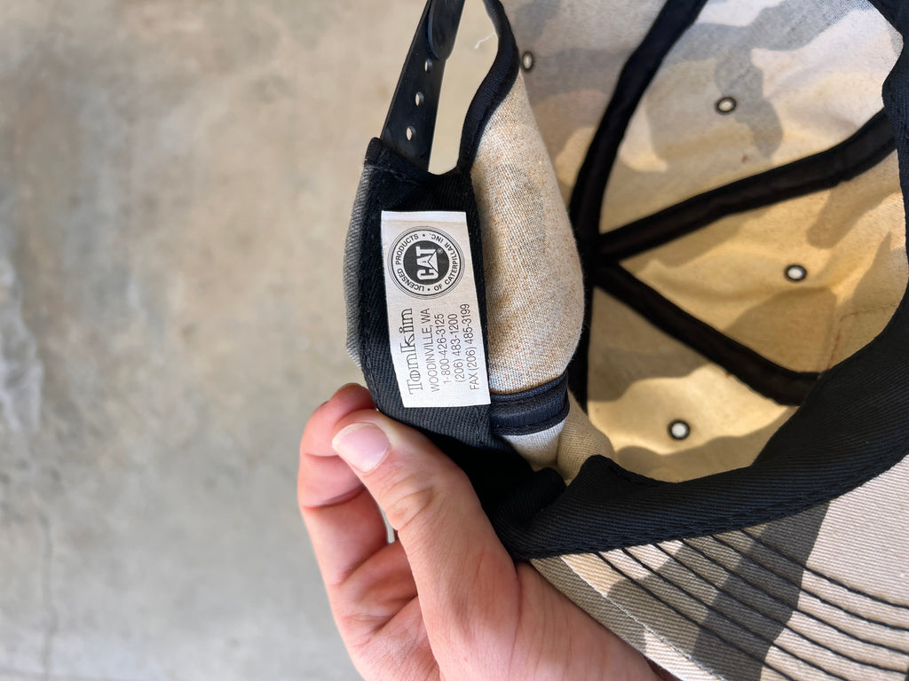 Vintage 1980s Caterpillar Trucker Hat - (OS)