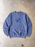 Vintage 1990s Blue Embroidered Arizona Sweatshirt - (M)