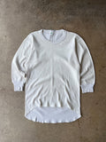 Vintage 1970s Hanes White Thermal - (L)