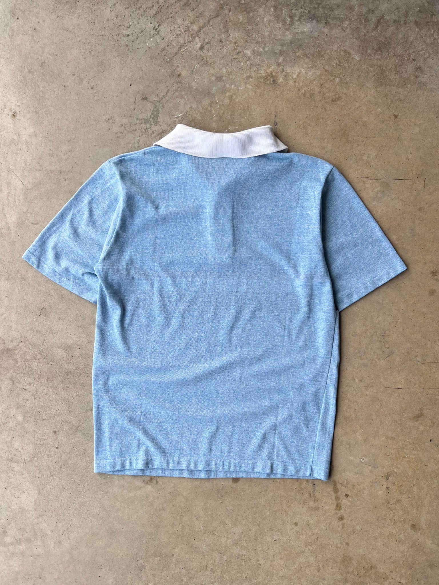 Vintage 1970s SMSU Striped Polo - (M)