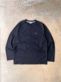 Vintage 00s Black Nike Long Sleeve - (L)