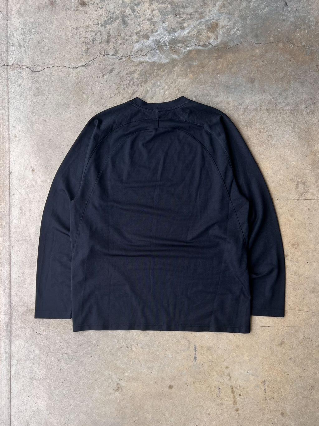 Vintage 00s Black Nike Long Sleeve - (L)