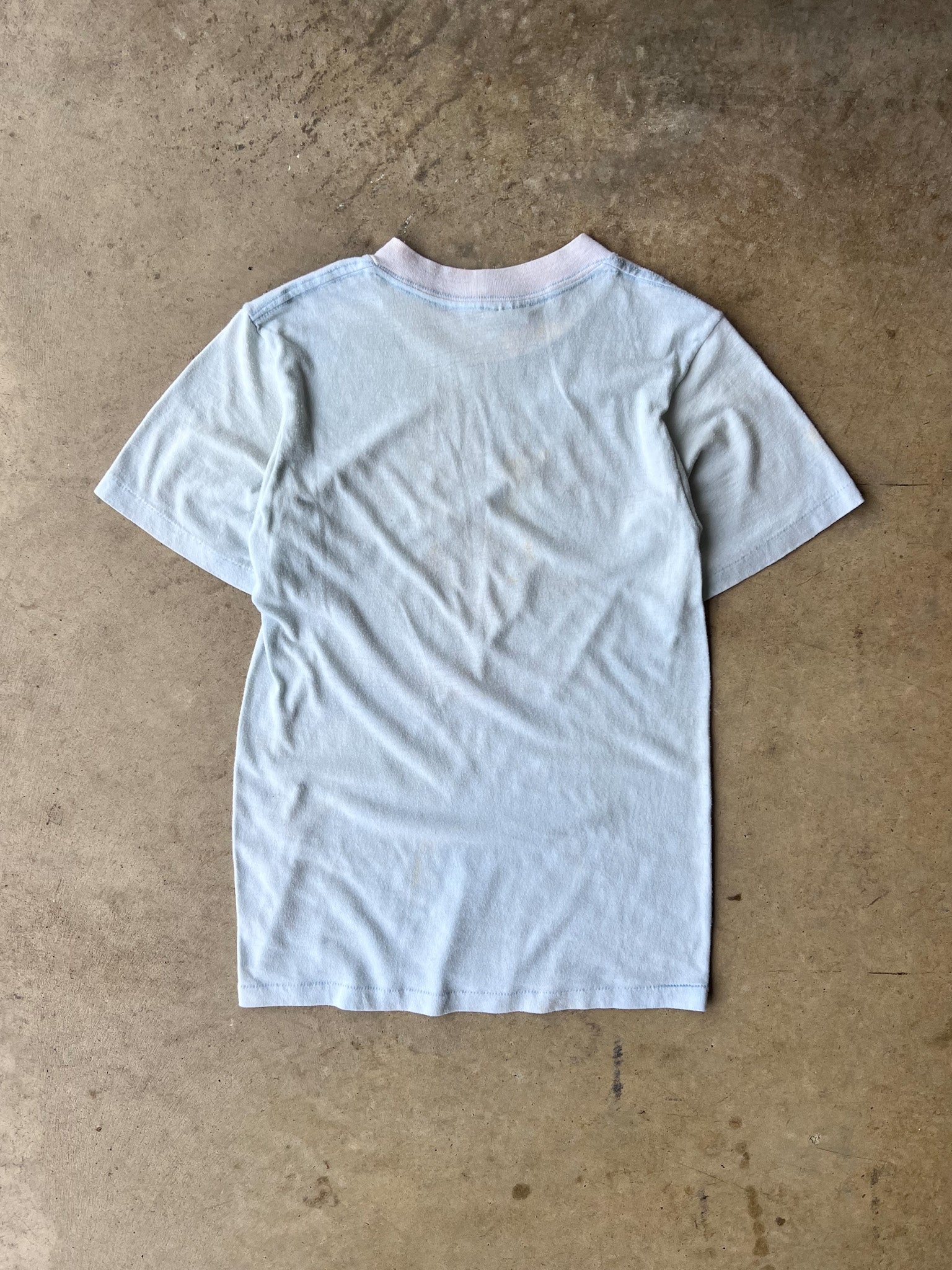 Vintage 1980s Distressed Arkansas Razorbacks T-Shirt - (S)